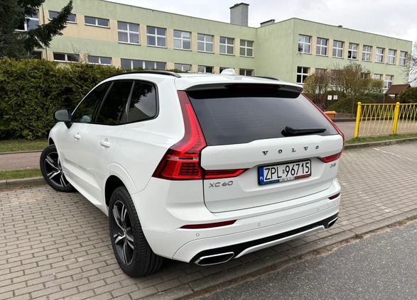 Volvo XC 60 cena 133500 przebieg: 143445, rok produkcji 2020 z Szczecin małe 742